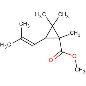 Cyclopropanecarboxylic acid, 1,2,2-trimethyl-3-(2-methyl-1-propenyl)-,methyl ester, cis-