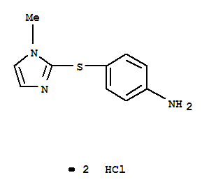 4-[(1-METHYL-1H-IMIDAZOL-2-YL)THIO]ANILINE