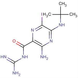Pyrazinecarboxamide,3-amino-N-(aminoiminomethyl)-5-[(1,1-dimethylethyl)amino]-6-iodo-