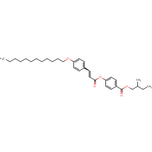 Benzoic acid, 4-[[3-[4-(dodecyloxy)phenyl]-1-oxo-2-propenyl]oxy]-,2-methylbutyl ester