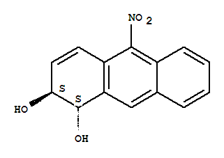 3,4-dihydroxy-9-nitro-3,4-dihydroanthracene