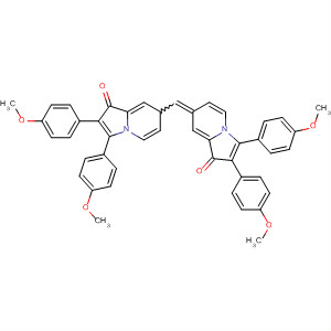 1(7H)-Indolizinone,7-[[1,7-dihydro-2,3-bis(4-methoxyphenyl)-1-oxo-7-indolizinyl]methylene]-2,3-bis(4-methoxyphenyl)-