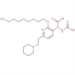 Carbamic acid, [2-(nonyloxy)phenyl]-, 2-(1-piperidinyl)ethyl ester
