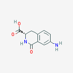 3-ISOQUINOLINECARBOXYLIC ACID 7-AMINO-1,2,3,4-TETRAHYDRO-1-OXO-,(S)-