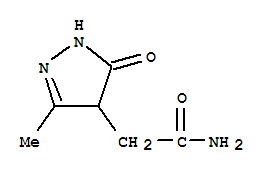1H-Pyrazole-4-acetamide,4,5-dihydro-3-methyl-5-oxo-