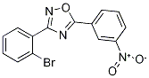 3-(2-Bromophenyl)-5-(3-nitrophenyl)-1,2,4-oxadiazole