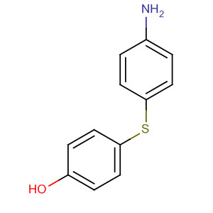Phenol, 4-[(4-aminophenyl)thio]- molecular structure