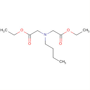 Glycine, N-butyl-N-(2-ethoxy-2-oxoethyl)-, ethyl ester molecular structure