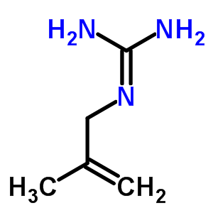 2-(2-methylprop-2-en-1-yl)guanidine molecular structure