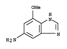 1H-BENZO[D]IMIDAZOL-5-AMINE,7-METHOXY-