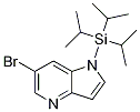 6-Bromo-1-(triisopropylsilyl)-1h-Pyrrolo[3,2-B]pyridine molecular structure