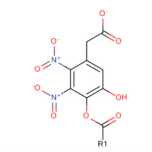 Phenol, 3,4-dinitro-, acetate (ester) molecular structure
