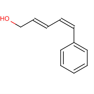 2,4-Pentadien-1-ol, 5-phenyl-, (E,Z)- molecular structure