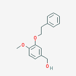(4-methoxy-3-phenethoxyphenyl)methanol