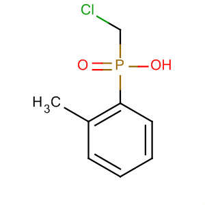 Phosphinic acid, (chloromethyl)(methylphenyl)- molecular structure