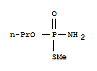 Phosphoramidothioicacid, S-methyl O-propyl ester molecular structure