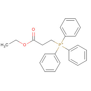 Phosphonium, (3-ethoxy-3-oxopropyl)triphenyl- molecular structure