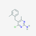4-chloro-6-methyl-5-(2-methylbenzyl)pyrimidin-2-amine