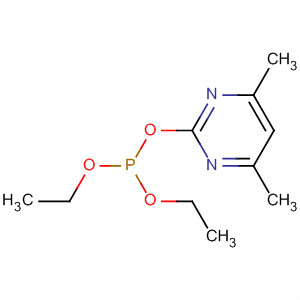Phosphorous acid, 4,6-dimethyl-2-pyrimidinyl diethyl ester