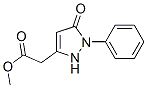 METHYL (5-OXO-1-PHENYL-2,5-DIHYDRO-1H-PYRAZOL-3-YL)ACETATE molecular structure