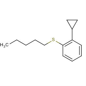 Benzene, 1-cyclopropyl-2-(pentylthio)-