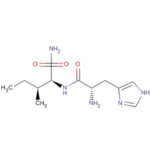 L-Isoleucinamide, L-histidyl- molecular structure