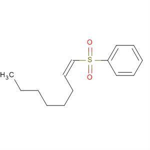 Benzene, (1-octenylsulfonyl)-, (Z)- molecular structure