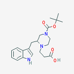 3-[2-(1h-indol-3-ylmethyl)-4-[(2-methylpropan-2-yl)oxycarbonyl]piperazin-1-yl]propanoic Acid