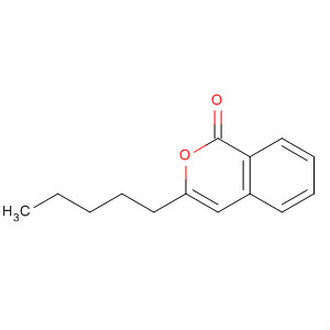 1H-2-Benzopyran-1-one, 3-pentyl- molecular structure