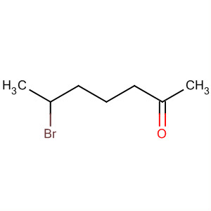 2-Heptanone, 6-bromo- molecular structure
