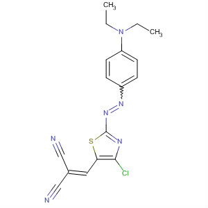 Propanedinitrile,[[4-chloro-2-[[4-(diethylamino)phenyl]azo]-5-thiazolyl]methylene]-