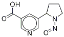N’-Nitrosonornicotine-5-carboxylic Acid molecular structure