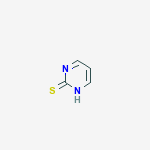 2-1H-PYRIMIDINETHIONE molecular structure