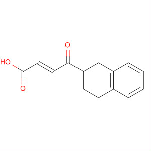 2-Butenoic acid, 4-oxo-4-(1,2,3,4-tetrahydro-2-naphthalenyl)-, (E)- molecular structure