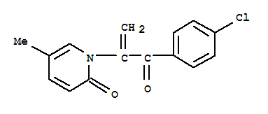 1-[3-(4-chlorophenyl)-3-oxoprop-1-en-2-yl]-5-methylpyridin-2(1H)-one