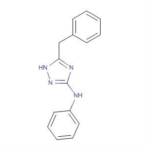 1H-1,2,4-Triazol-3-amine, N-phenyl-5-(phenylmethyl)- molecular structure