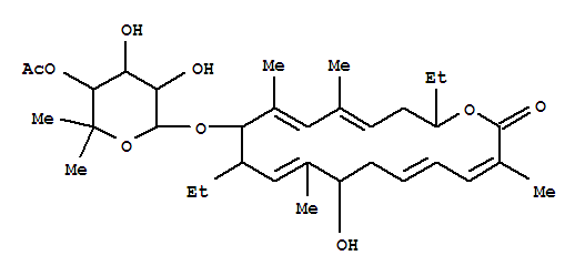 TiacumicinA molecular structure