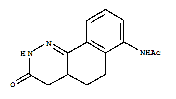 acetamide, N-(2,3,4,4a,5,6-hexahydro-3-oxobenzo[h]cinnolin-7-yl)-