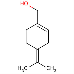 1-Cyclohexene-1-methanol, 4-(1-methylethylidene)- molecular structure