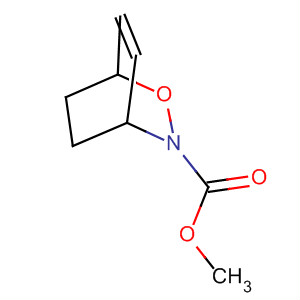 2-Oxa-3-azabicyclo[2.2.2]oct-5-ene-3-carboxylic acid, methyl ester molecular structure