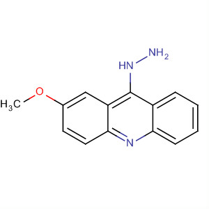 Acridine, 9-hydrazino-2-methoxy- molecular structure