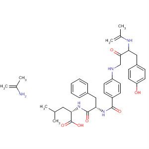 L-Leucine,N-[N-[4-[[2-(di-2-propenylamino)-3-(4-hydroxyphenyl)-1-oxopropyl]methylamino]benzoyl]-L-phenylalanyl]-, (S)- molecular structure