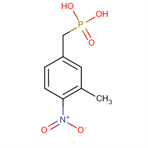 Phosphonic acid, [(3-methyl-4-nitrophenyl)methyl]- molecular structure