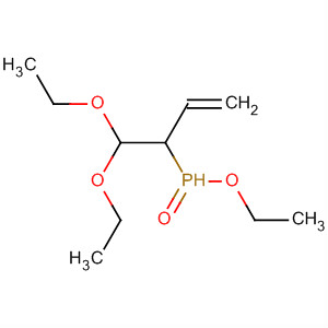 Phosphinic acid, (diethoxymethyl)-2-propenyl-, ethyl ester molecular structure