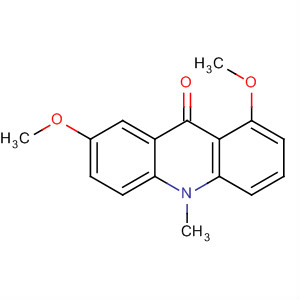 9(10H)-Acridinone, 1,7-dimethoxy-10-methyl- molecular structure