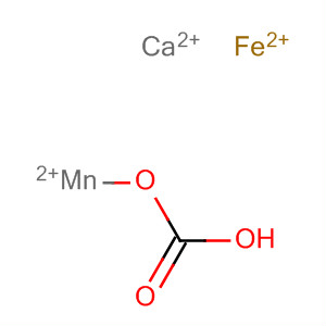CH2O3.xCa.xFe.xMn molecular structure