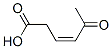 3-HEXENOIC ACID 5-OXO-,(Z)- molecular structure