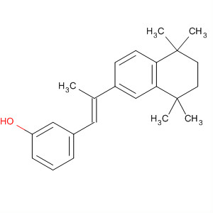 Phenol,3-[2-(5,6,7,8-tetrahydro-5,5,8,8-tetramethyl-2-naphthalenyl)-1-propenyl]-, (E)-