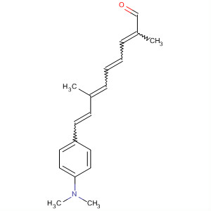 2,4,6,8-Nonatetraenal, 9-[4-(dimethylamino)phenyl]-2,7-dimethyl- molecular structure