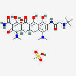 TIGECYCLINE (MESYLATE), 98% molecular structure